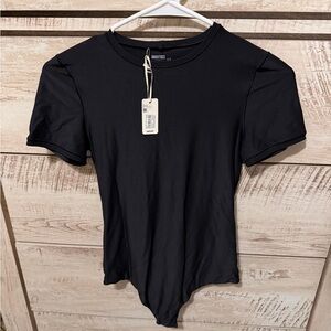 Aerie Classic Black Bodysuit